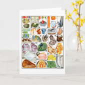 Mineralien Karte (Gelbe Blume)