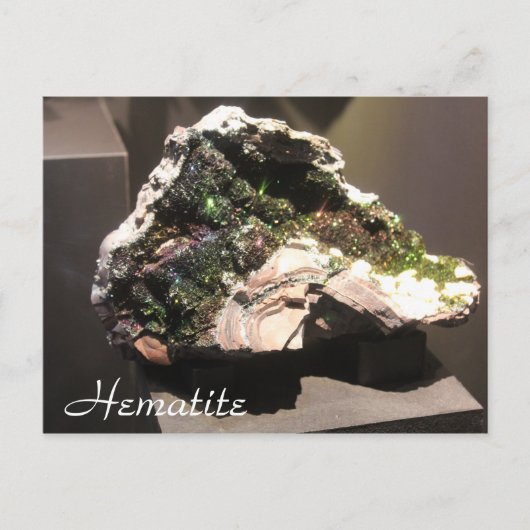 Mineralien u. Edelsteine # 119 Postkarte (Vorderseite)