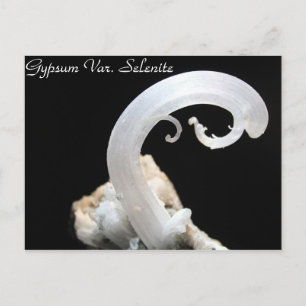 Mineralien und Gemische # 3 Postkarte