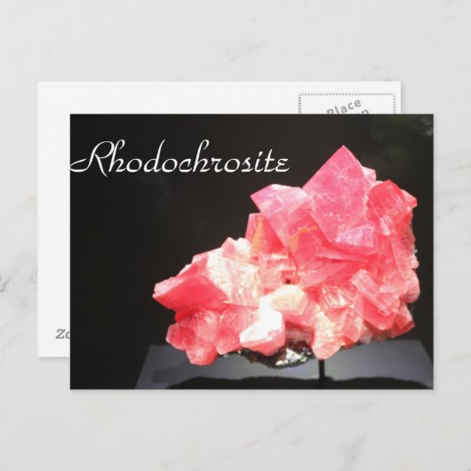 Mineralien und Gemische # 5 Postkarte (Vorne/Hinten)