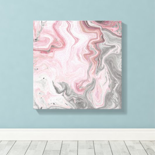 Mineralischwasser Leinwanddruck (Insitu (Holzboden))