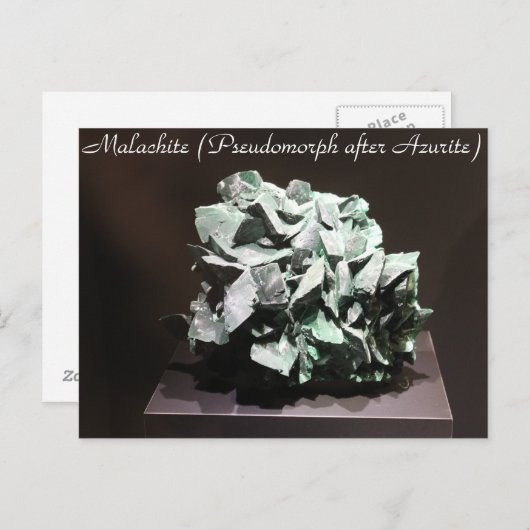 Mineralstoffe und Gemische # 117 Postkarte (Vorne/Hinten)