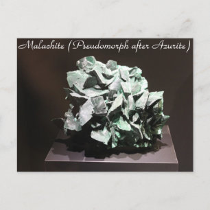 Mineralstoffe und Gemische # 117 Postkarte