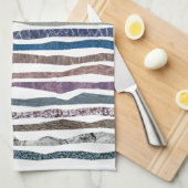 Mineralstreifen Küchentuch (Viertel Falte)