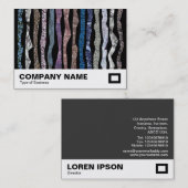 Mineralstreifen Visitenkarte (Vorne/Hinten)