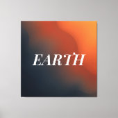 Mineralvene - Bio Erdung Leinwanddruck (Vorderseite)