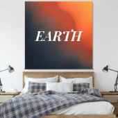 Mineralvene - Bio Erdung Leinwanddruck (Insitu (Schlafzimmer))