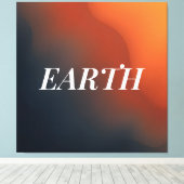 Mineralvene - Bio Erdung Leinwanddruck (Insitu (Holzboden))