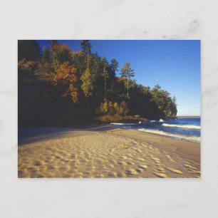 Miners Beach im Pictured Rocks National Postkarte