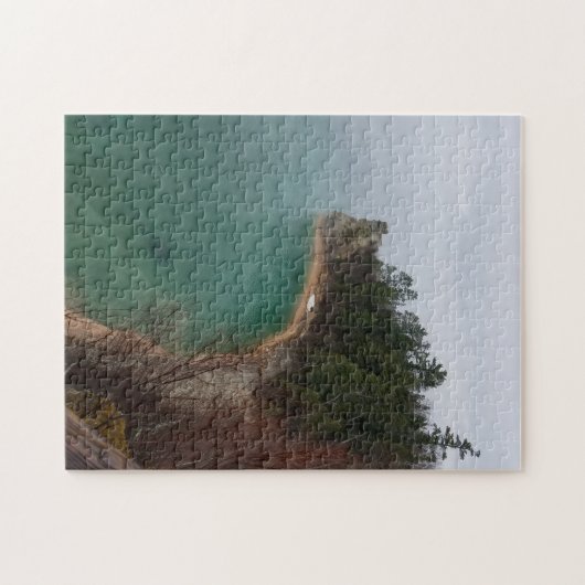Miners Castle Pictured Rocks Munising Michigan Puzzle (Horizontal)