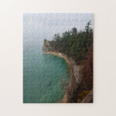 Miners Castle Pictured Rocks Munising Michigan Puzzle (Vertikal)