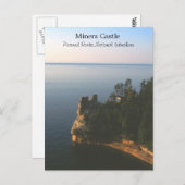 Miners Castle Postcard Postkarte (Vorne/Hinten)