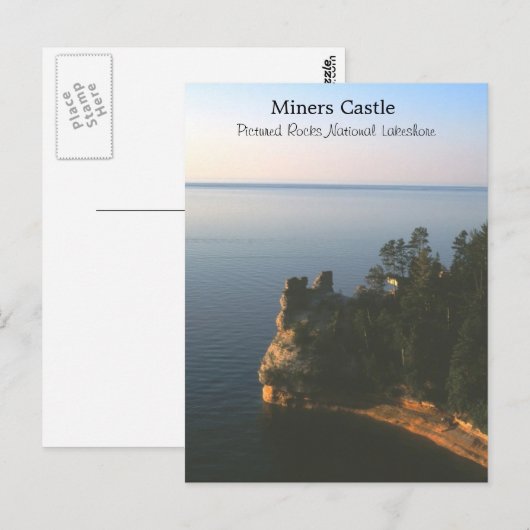 Miners Castle Postcard Postkarte (Vorne/Hinten)