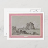 Minerva Medici Tempel, Rom, 1754 (zeichnend und Postkarte (Vorne/Hinten)