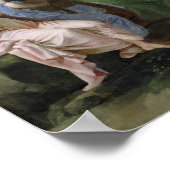 Minerva mit den Musen Poster (Ecke)