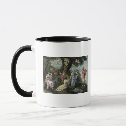 Minerva mit den Musen Tasse (Links)
