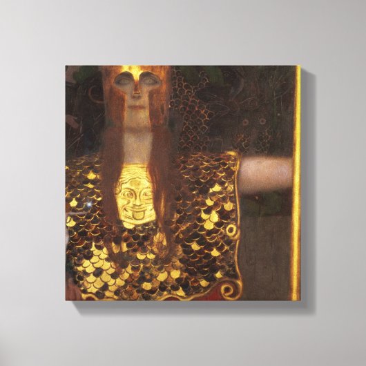 Minerva oder Pallas Athena Leinwanddruck (Vorderseite)