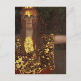 Minerva oder Pallas Athena Postkarte