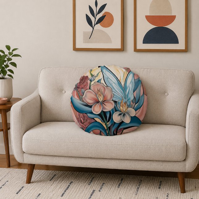 Minerva Rundes Kissen (Minerva Round Pillow
)