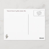 Minerva-Studie Postkarte (Rückseite)