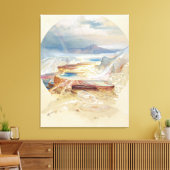 Minerva Terrace, Moran, 1872 Leinwanddruck (Insitu (Wohnzimmer))