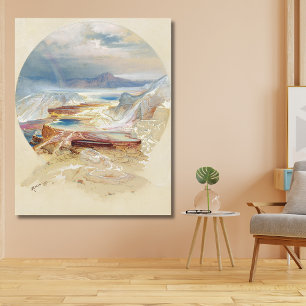 Minerva Terrace, Moran, 1872 Leinwanddruck