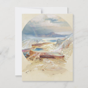 Minerva Terrace, Moran, 1872 Postkarte