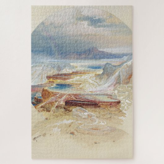 Minerva Terrace, Moran, 1872 Puzzle (Vertikal)