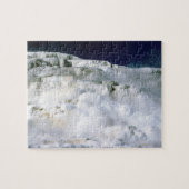 Minerva Terrasse in Yellowstone Nationalpark Puzzle (Horizontal)