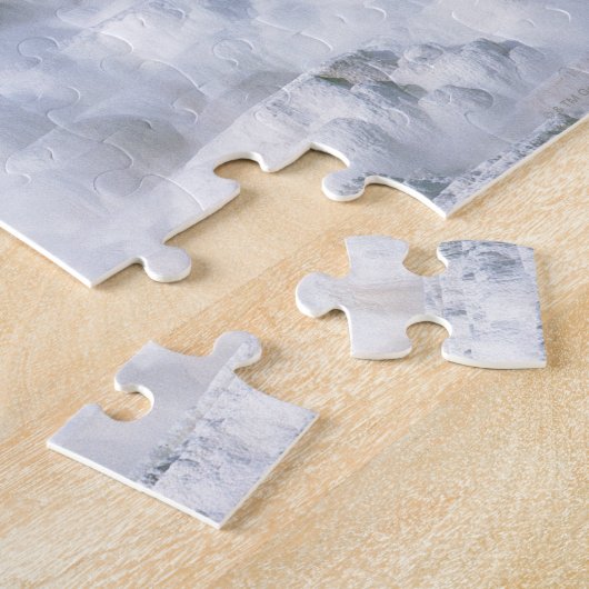 Minerva Terrasse in Yellowstone Nationalpark Puzzle (Seite)