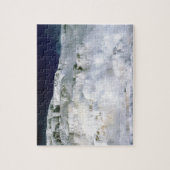 Minerva Terrasse in Yellowstone Nationalpark Puzzle (Vertikal)