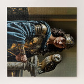 Minervas stille Vigil - römische Göttin Puzzle (Horizontal)