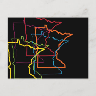 Minesota Stolz Postkarte