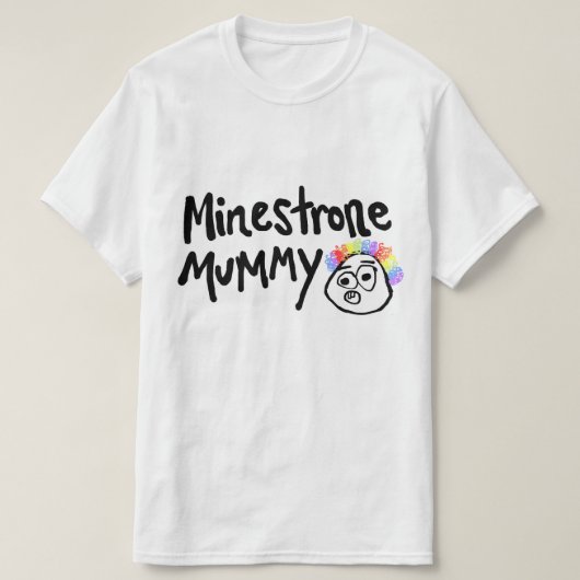 Minestrone-Mama-T - Shirt (Design vorne)