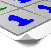 Minesweeper Windows XP Retro-Spiel Poster (Ecke)