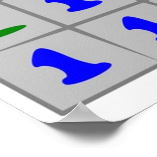 Minesweeper Windows XP Retro-Spiel Poster (Ecke)