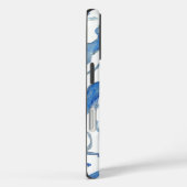 Ming Blue Floating Cats Phone Case - Miao-Chi (Rückseite / Rechts)