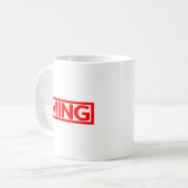 Ming Briefmarke Kaffeetasse (Vorderseite Links)