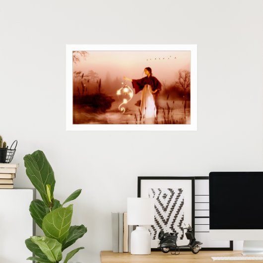 Ming-na Poster (Heimbüro)