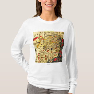 Ming Reich, ChinaPanoramic MapChina T-Shirt
