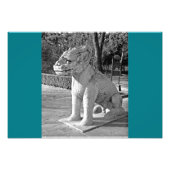 Ming Tombs Dragon B&W Fotodruck (Vorne)