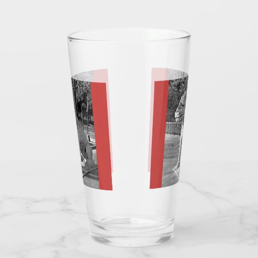 Ming Tombs Dragon B&W Glas (Rechts)