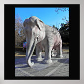 Ming Tombs Elephant Poster (Vorne)
