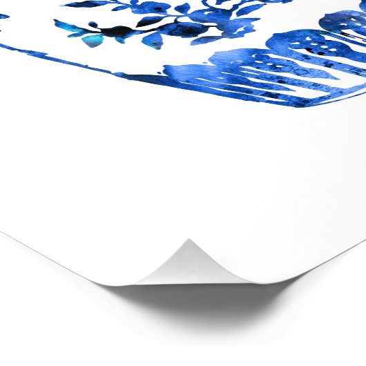 Ming Vase Fotodruck (Ecke)