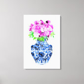 Ming Vase Leinwanddruck (Vorderseite)