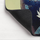 Ming Vase mit der drei Farbdekoration Mousepad (Ecke)