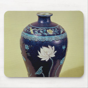 Ming Vase mit der drei Farbdekoration Mousepad