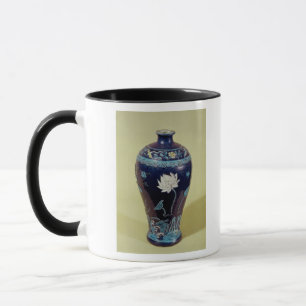 Ming Vase mit der drei Farbdekoration Tasse