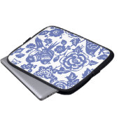Ming Vase Patterns Laptopschutzhülle (Vorne Knopf)