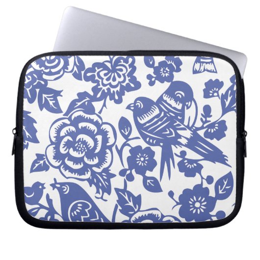 Ming Vase Patterns Laptopschutzhülle (Vorderseite)